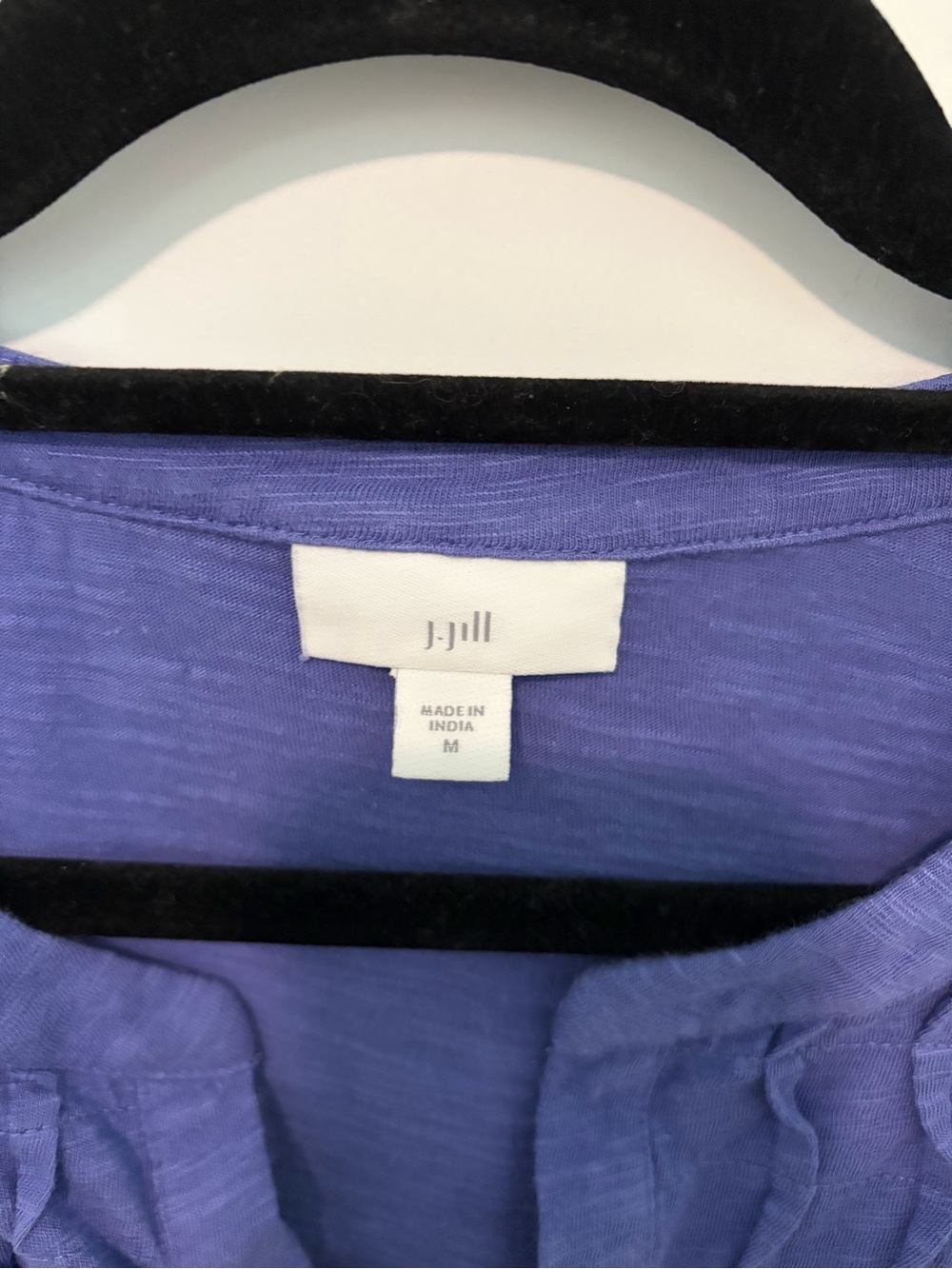 J. Jill Sleeveless Pintuck Violet Tank Top - Picture 3 of 4